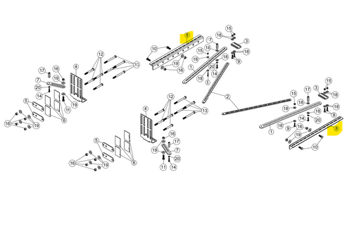 107440 } FRONT SIDE SUPPORT
