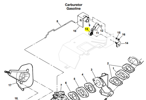 153-0640 } ELEMENT-THERMOSTAT