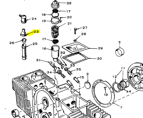 123-0073 } CAP-BREATHER TUBE