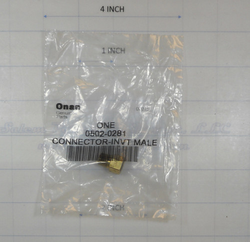 502-0281 } CONNECTOR-INVT MALE
