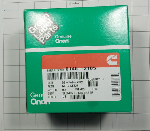 140-2105 } ELEMENT-AIR FILTER