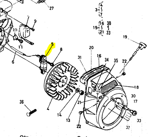 185-3233 } COIL IGNITION