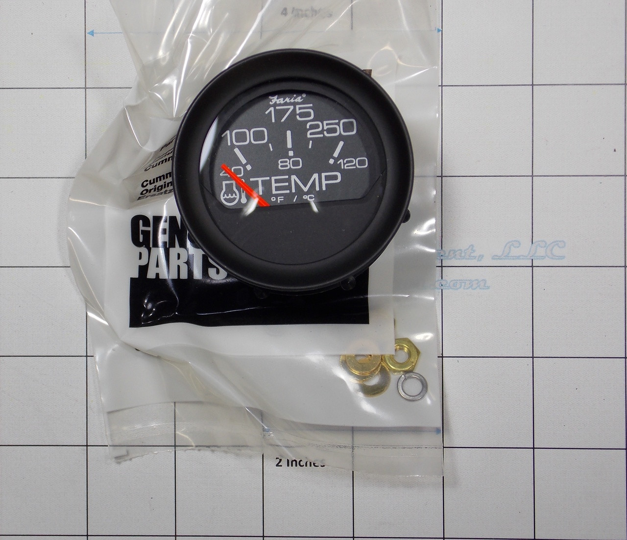 1930351 } GAUGECOOLANT TEMP Salem Power Equipment, LLC