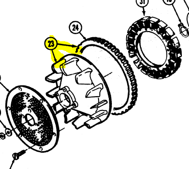 134-4633 } WHEEL-BLOWER