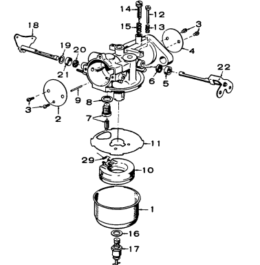 141-0718 } CARBURETOR