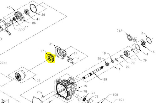 54748 } BEARING THRUST 35 X 62 X 18 PLA<ul> <li>HydroGear major units, pumps, and motors are subject to 25% restocking fee if mis-ordered or returned</li> <li>We have extensive in stock unit inventory and utilize HydroGear expedited service production for all non-stock units</li><li>Expect Salem Power Equipment availability to meet or beat nearly all HydroGear dealers</li> <li>Please confirm your part requirement and match to the part number or substitution from your current unit</li>