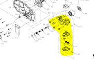 71529 } KIT CENTER SECTION W/ FI      <ul> <li>HydroGear major units, pumps, and motors are subject to 25% restocking fee if mis-ordered or returned</li> <li>We have extensive in stock unit inventory and utilize HydroGear expedited service production for all non-stock units</li><li>Expect Salem Power Equipment availability to meet or beat nearly all HydroGear dealers</li> <li>Please confirm your part requirement and match to the part number or substitution from your current unit</li>