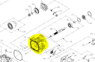 72598 } KIT HOUSING                    <ul> <li>HydroGear major units, pumps, and motors are subject to 25% restocking fee if mis-ordered or returned</li> <li>We have extensive in stock unit inventory and utilize HydroGear expedited service production for all non-stock units</li><li>Expect Salem Power Equipment availability to meet or beat nearly all HydroGear dealers</li> <li>Please confirm your part requirement and match to the part number or substitution from your current unit</li>