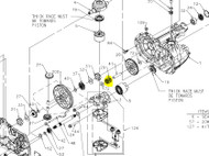 51043 } <p>GEAR, 10T JACKSHAFT</p>