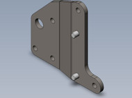 107412 } LEFT ATTACHING PLATE