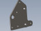 107463 } LEFT ATTACHING PLATE