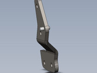 107465 } LEFT DRIVE BRACKET