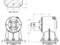107507 } GEAR BOX 90° 1:1.93 SMOOTH (40 HP)