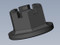 107865 } FLANGE SLOTTED NUT 1'' n.s. DEEP