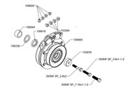 107971 } ELECTRIC CLUTCH ASSEMBLY If replacement, order 106178