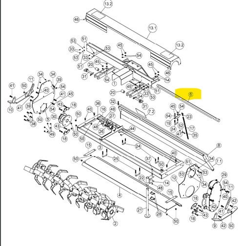 107998 } SHAFT 6'