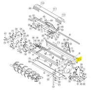 108045 } DEFLECTOR 5' #108037 W/ SAFETY DECAL