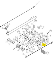  108195 } OIL HOSE ATTACHING PLATE 