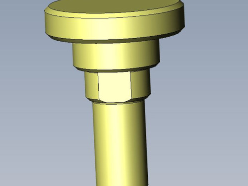 108219 } CUTTER BLADE BOLT 3/4" UNF X 2.25"