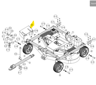 108311 } MOWER DEFLECTOR