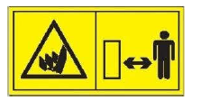 108550 } DECAL DANGER AUGER