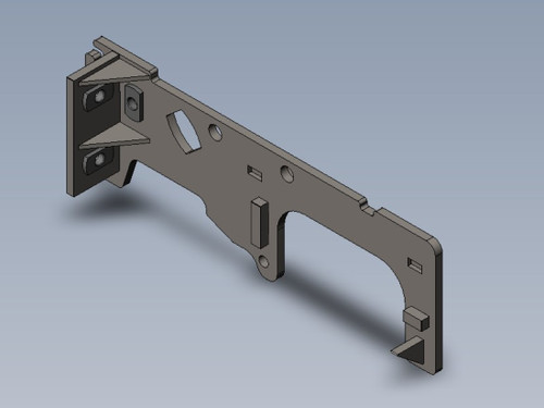 108587 } RIGHT SUPPORT PLATE