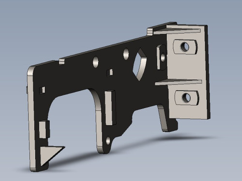 108588 } LEFT SUPPORT PLATE