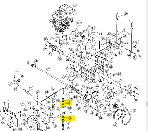 108680 } CUP FOR BEARING