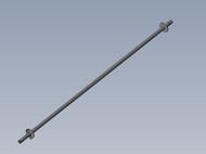 108697 } BRUSH HOLLOW SHAFT 60"