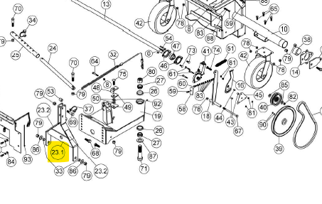 108703 } LIFT LEVER