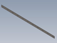 108812 } HOLD DOWN BAR 90"