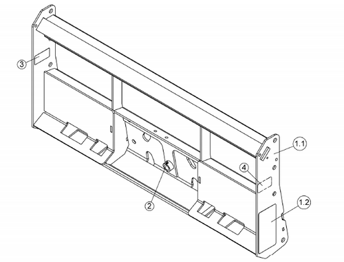 108815 } QUICK ATTACH FRAME