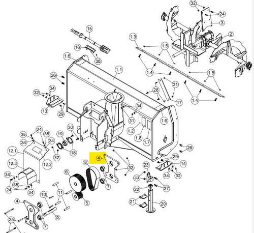 109133 } REAR SUPPORT PLATE 