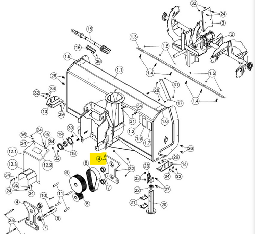 109133 } REAR SUPPORT PLATE
