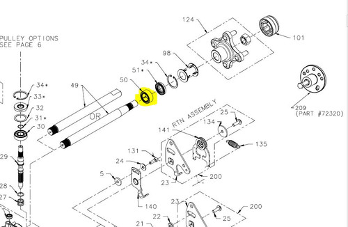 51517 } BUSHING 1.00 - Salem Power Equipment, LLC