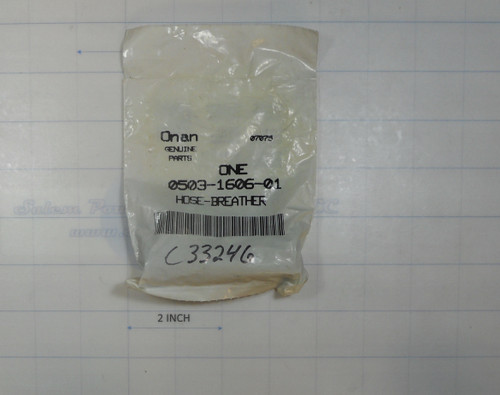 C33246 ONAN 503-1606-01 BREATHER HOSE