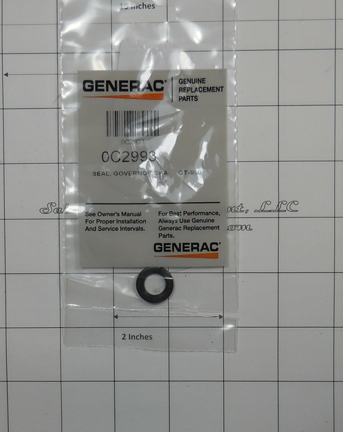 0C2993 } SEAL, GOVERNOR SHAFT GT-990