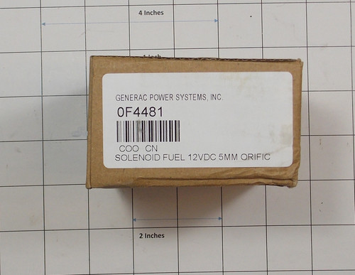  0F4481 } SOLENOID FUEL 12VDC 5MM ORIFIC