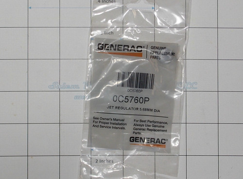 0C5760P } JET REGULATOR 5.68MM DIA