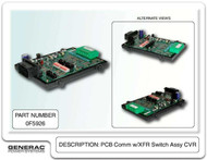 0F5926 } ASSY PCB COM W/XFR SWITCH CVR
