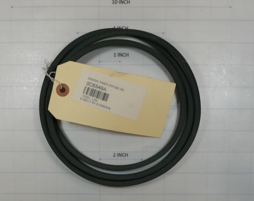 0C6549A } V-BELT 61.0 GREEN