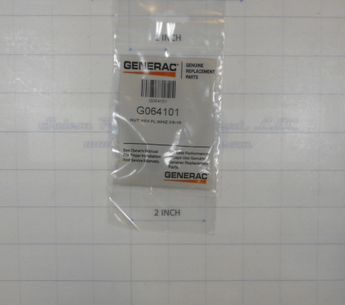 G064101 } NUT HEX FL WHIZ 3/8-16
