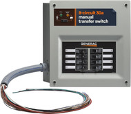 6853 } 30 Amp indoor transfer switch