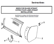 700437 } Sides for Blade