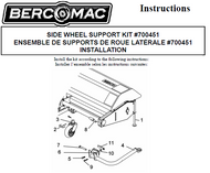 700451 } Side Wheel Support Kit