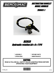 700661-1 } Hydraulic rotation kit ¨R¨ type