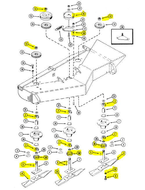 J46 - 400 Mower Rebuild - Major