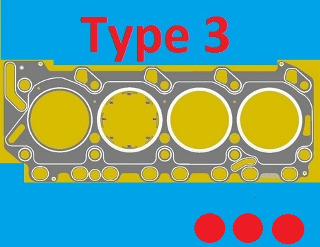 ED0047311140-S } CYL.HEAD GASKET KDI2504 1;05mm