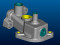 ED0028712840-S } CORPO TERMOSTATO USCITA FRONT (view)