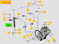 ED0050107890-S } INJECTOR 1310x8x150 DEGREES KD 